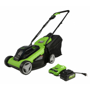 Газонокосилка 24V GREENWORKS G24LM32K2 ( В комплекте с акб. 2 ач. и зу. )