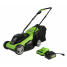 Газонокосилка 24V GREENWORKS G24LM32K2 ( В комплекте с акб. 2 ач. и зу. )