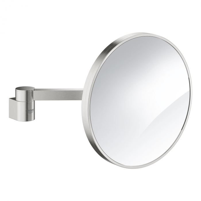 Косметическое зеркало GROHE Selection, суперсталь 