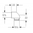 Отвод 1/2″ GROHE 