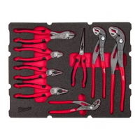 Инструмент шарнирно-губцевый Milwaukee в наборе 8ед. в ложементе для PACKOUT™ DRAWER PLIERS FOAM INSERT SET