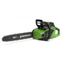 Пила цепная аккумуляторная G-MAX 40V GREENWORKS GD40CS18 с АКБ 8 Ач и ЗУ