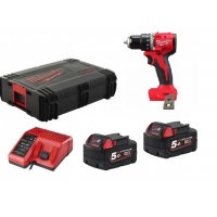 Аккумуляторная компактная дрель-шуруповерт Milwaukee M18 BLDDRC-502X