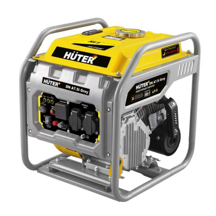 Инверторный генератор Huter DN А7,5i Grey