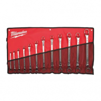 Набор ключей накидных Milwaukee 75° набор 12ед. Double Ring Offset Spanner