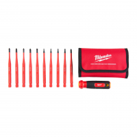 Набор отверток универсальных диэлектрических Milwaukee VDE 8 в 1 Insulated Multi-Bit Screwdriver