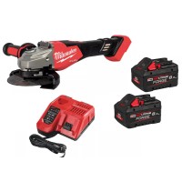 Аккумуляторная углошлифмашина Milwaukee M18 FUEL FHSAG125XB2-802X