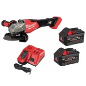 Аккумуляторная углошлифмашина Milwaukee M18 FHSAG125XB2-602X