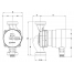 Циркуляционный насос IMP Pumps NMT SAN MINI 20/80-150