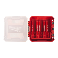 Набор алмазных корончатых сверл Milwaukee Diamond Max 8 мм / хвостовик 1/4'' Hex (5 шт)