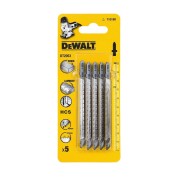 Пилка для лобзика по дереву из высокоуглеродистой стали DeWALT DT2053, HCS, 100 x 73 x 2.5 x 40 мм, T101BR, 5 шт.