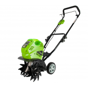 Культиватор G-MAX 40V GREENWORKS G40TL с АКБ 5 Ач и ЗУ