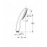 Ручной душ GROHE Tempesta 110 1jet, хром