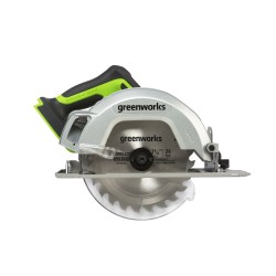 Пила циркулярная аккумуляторная 24V GREENWORKS GD24CS185, без АКБ и ЗУ