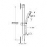 Набор для душа GROHE Tempesta Cube 110, 3 режима струи, 8.4 л/м, хром