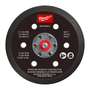 Опорная подошва Milwaukee жесткая PSA 150мм для M12 FROS150 (Без липучки)