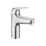 Смеситель для раковины GROHE Euroeco однорычажный, с нажимным донным клапаном, M-Size, хром