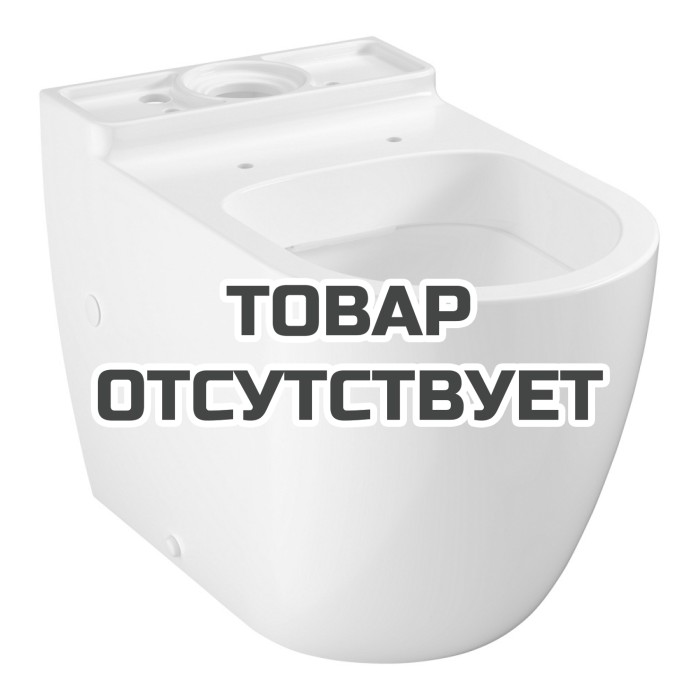 Унитаз напольный GROHE Bau Ceramic, альпин-белый (39910000)