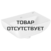 Раковина подвесная GROHE Bau Edge 45 см, альпин-белый (39806000)