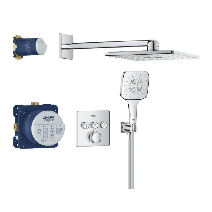 Душевая система GROHE Grohtherm SmartControl с термостатом для душа, хром (34864000)