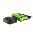 Аккумулятор G-24 24V GREENWORKS G24USB2 2 А.ч