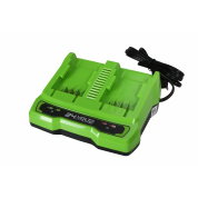 Зарядное устройство на 2 слота GREENWORKS G24C