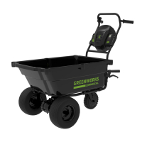 Тележка садовая самоходная GREENWORKS 82В