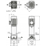 Вертикальный многоступенчатый насос Medana CV1-L.411-1/E/E/16O