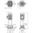 Вертикальный многоступенчатый насос Medana CV1-L.1004-1/E/E/10O