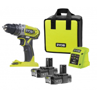 Дрель-шуруповерт ударная аккумуляторная Ryobi R18PD2-220S ONE+
