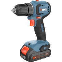 Дрель-шуруповерт аккумуляторная 20V SENIX PDDX2-M3-EU 50Нм с АКБ и ЗУ