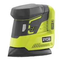 Машина дельташлифовальная аккумуляторная Ryobi R18PS-0 ONE+