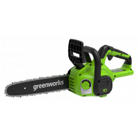 Цепная пила аккумуляторная GREENWORKS G24CS25, 24 В, 25 см, без АКБ и ЗУ