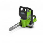 Цепная пила аккумуляторная GREENWORKS G24CS25, 24 В, 25см, c АКБ 4 Ач и ЗУ