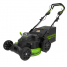 Комплект: Газонокосилка аккумуляторная GREENWORKS TwinForce 82V, Зарядное устройство G82C2, Аккумулятор GD-82 + 2й АКБ в подарок