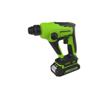 Перфоратор аккумуляторный 24V GREENWORKS GD24SDS1 с АБК 2 ач. и ЗУ
