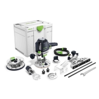 Фрезер вертикальный FESTOOL OF 1400 EBQ-Plus + Box-OF-S 8/10x HW