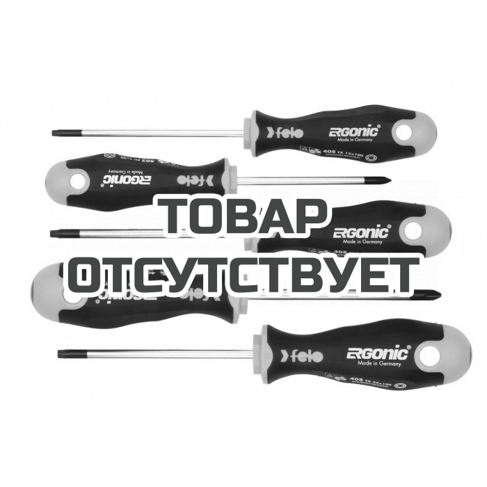 Набор отверток Felo PH/Tx Ergonic, 5 шт
