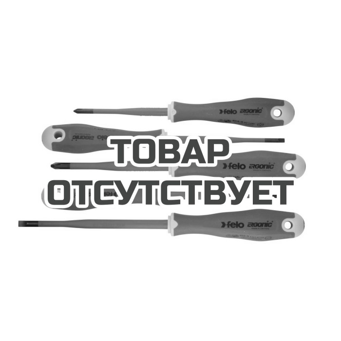 Набор отверток диэлектрических Felo SL/PH E-Slim Ergonic, 5 шт 