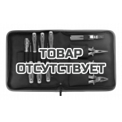 Набор диэлектрических отверток Felo SL/PH/PZ E-Slim ERGONIC, бокорезов, плоскогубцев, длинногубцев, стриппера и отвертки тестера напряжения сети в сумке 