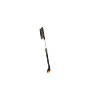 Щетка для снега 96-121см телескоп. со скребком X-series FISKARS (щетка-сметка снеговая, съемный скребок)