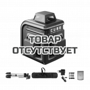 Уровень лазерный ADA CUBE 3-360 GREEN PROFESSIONAL EDITION с калибровкой