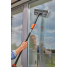Стеклоочиститель Gardena Cleansystem с микрофибровой подкладкой и скребком