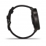 Умные часы графитовые с плетеным нейлоновым черным ремешком Garmin Vivomove Style