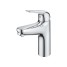 Смеситель для раковины GROHE Euroeco однорычажный, с нажимным донным клапаном, M-Size, хром