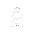 Резьбовое быстроразъемное соединение Grundfos G 1 1/4 x Rp 3/4" (Уценка)