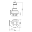 Комплект для высокотемпературного дренажа VANDJORD HEATBOX №1: 2xVSL.50.11.2.5.0D.T + 1xLCV 232 5,5kW + 3хKR1 S 10m NO