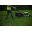 Комплект: Газонокосилка аккумуляторная Greenworks LM221S, Зарядное устройство G82C2, Аккумулятор GD-82 + 2й АКБ в подарок