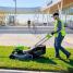 Комплект: Газонокосилка аккумуляторная Greenworks LM221S, Зарядное устройство G82C2, Аккумулятор GD-82 + 2й АКБ в подарок